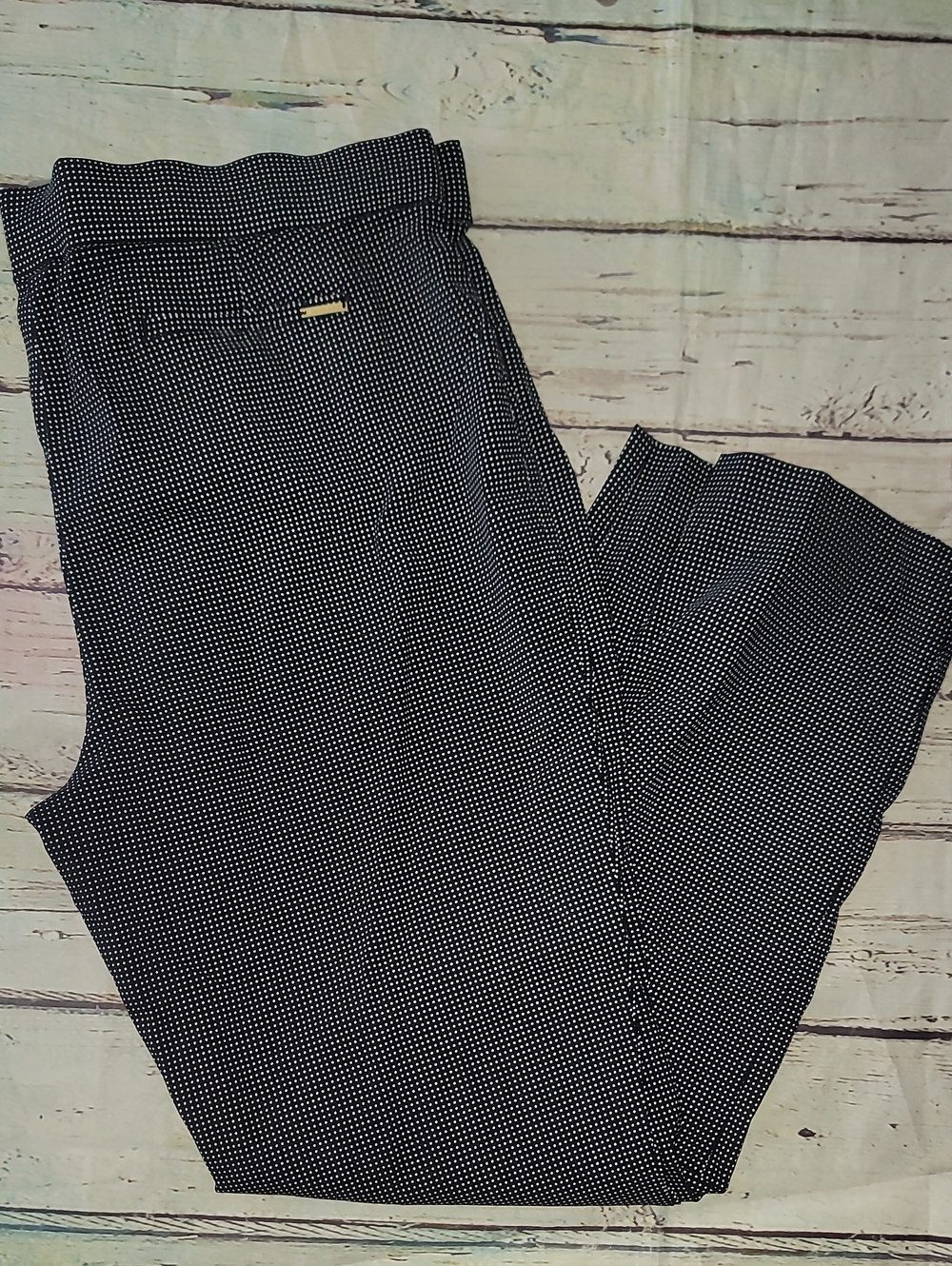Anne Klein Small Polkadot Work Slacks